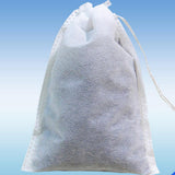 Maxbell 50 pieces Empty Tea Filter Bags Loose Herbs Teabag with Drawstring 7x10cm