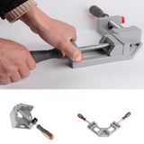 Maxbell 90 Degree Corner Right Angle Vice Welding Woodworking, Clamps At Right Angle Carbide Vise - Single Handle