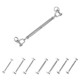 Maxbell Stainless Steel Closed Body Turnbuckle Jaw Wire Rope Fork Rigging Screw M5