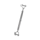 Maxbell Stainless Steel Closed Body Turnbuckle Jaw Wire Rope Fork Rigging Screw M6