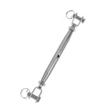 Maxbell Stainless Steel Closed Body Turnbuckle Jaw Wire Rope Fork Rigging Screw M8