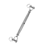 Maxbell Stainless Steel Closed Body Turnbuckle Jaw Wire Rope Fork Rigging Screw M10