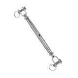 Maxbell Stainless Steel Closed Body Turnbuckle Jaw Wire Rope Fork Rigging Screw M10