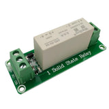 Maxbell 1 Channel 220V 5A Solid Relay Module Board Optocouple Low Level Trigger 12V