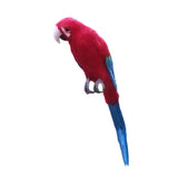 Max Artificial Feathered Animal Bird Garden Figurine Decor Large Parrot
