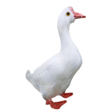 Max Artificial Feathered Animal Bird Garden Figurine Decor Goose
