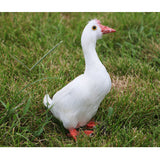 Max Artificial Feathered Animal Bird Garden Figurine Decor Goose