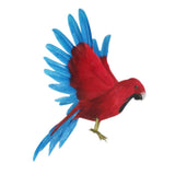 Max Artificial Bird Feather Realistic Home Garden Decor Ornament Parrot 3