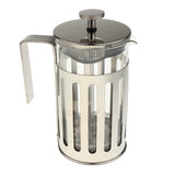 Max Stainless Steel Glass Cafetiere French Filter Coffee Press Plunger  600ml