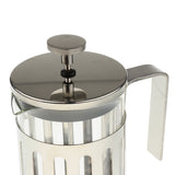 Max Stainless Steel Glass Cafetiere French Filter Coffee Press Plunger  600ml