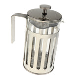 Max Stainless Steel Glass Cafetiere French Filter Coffee Press Plunger  600ml