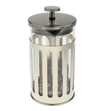 Max Stainless Steel Glass Cafetiere French Filter Coffee Press Plunger  600ml