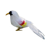 Maxbell Artificial Bird Feathered Realistic Sparrow Home Garden Decor Ornament 2