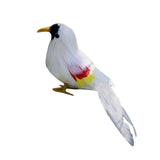 Maxbell Artificial Bird Feathered Realistic Sparrow Home Garden Decor Ornament 2