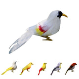 Maxbell Artificial Bird Feathered Realistic Sparrow Home Garden Decor Ornament 2