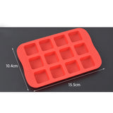 Maxbell Silicone Fondant Mold Cake Decorating Chocolate Sugarcraft Bake Mould Square
