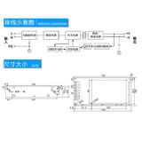 Maxbell AC 110V-220V 50/60Hz to DC Switch Power Supply Driver Adapter 100W 24V 4.2A