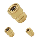 Max Pressure Washer Quick Release Socket 15mm to 3/8 Female Brass Connector