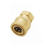 Max Pressure Washer Quick Release Socket 15mm to 3/8 Female Brass Connector