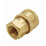 Max Pressure Washer Quick Release Socket 15mm to 3/8 Female Brass Connector