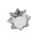 Maxbell  Octagonal Cake Pastry Tool Cake Pastry Mold Fondant Baking Mold Silver