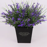 Grass Bunch Artificial Plant Grass Bouquet Home Wedding Party Decor Purple