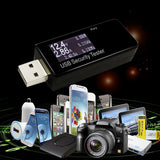 Maxbell New Mini LCD USB Voltage Current Detector Mobile Power Charger Tester Meter Battery Tester Power Detector, Voltmeter 3-30V Ammeter 0-5.0A