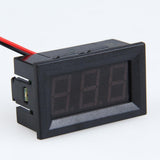 Max 3 Wire Digital Display Volt Voltage Meter Voltmeter Car Motor 0.56'' Green
