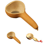 Tea Filter Loose Tea Leaf Strainer Bamboo Herbal Spice Filter Single Gourd