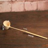 Max Japanese Tea Ladle Bamboo Water Ladle Water Dipper Soup Wine Scoop Spoon L