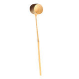 Max Japanese Tea Ladle Bamboo Water Ladle Water Dipper Soup Wine Scoop Spoon L