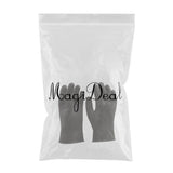 Max Long Industrial Rubber Latex Gloves Work Safety Gardening Gloves Black 36cm