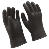 Max Long Industrial Rubber Latex Gloves Work Safety Gardening Gloves Black 36cm