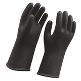Max Long Industrial Rubber Latex Gloves Work Safety Gardening Gloves Black 50cm