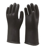 Max Long Industrial Rubber Latex Gloves Work Safety Gardening Gloves Black 50cm