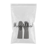 Max Long Industrial Rubber Latex Gloves Work Safety Gardening Gloves Black 60cm