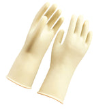 Max Long Industrial Rubber Latex Gloves Work Safety Gardening Gloves White 40cm