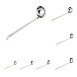 Max Stainless Steel Soup Ladle Long Handle W/Hook Kitchen Utensils #6