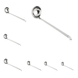 Max Stainless Steel Soup Ladle Long Handle W/Hook Kitchen Utensils #6