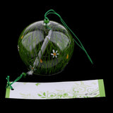 Max Japanese Style Glass Windchime Hanging Blessing Bells Home Wind Chimes 6