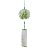 Max Japanese Style Glass Windchime Hanging Blessing Bells Home Wind Chimes 6