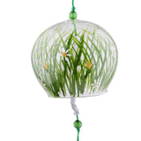 Max Japanese Style Glass Windchime Hanging Blessing Bells Home Wind Chimes 6