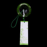 Max Japanese Style Glass Windchime Hanging Blessing Bells Home Wind Chimes 6