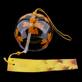 Max Japanese Style Glass Windchime Hanging Blessing Bells Home Wind Chimes 13