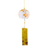 Max Japanese Style Glass Windchime Hanging Blessing Bells Home Wind Chimes 13