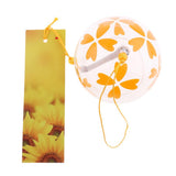 Max Japanese Style Glass Windchime Hanging Blessing Bells Home Wind Chimes 13