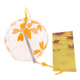 Max Japanese Style Glass Windchime Hanging Blessing Bells Home Wind Chimes 13