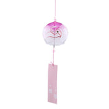 Max Japanese Style Glass Windchime Hanging Blessing Bells Home Wind Chimes 14