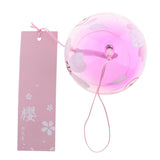 Max Japanese Style Glass Windchime Hanging Blessing Bells Home Wind Chimes 14