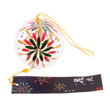 Max Japanese Style Glass Windchime Hanging Blessing Bells Home Wind Chimes 16
